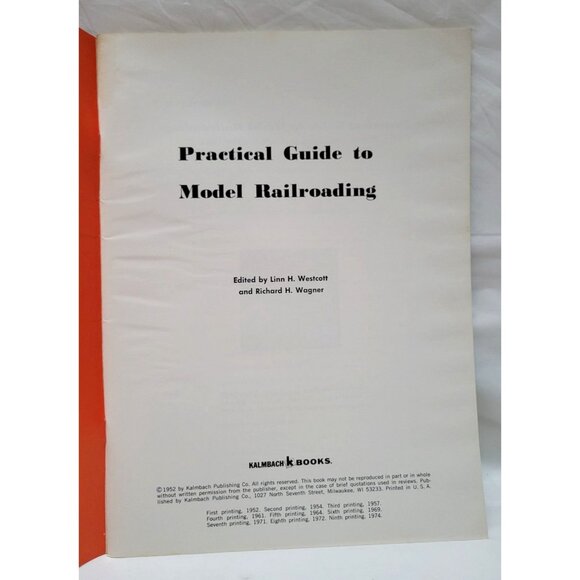 Practical Guide To Model Railroading By Kalmbach Books Vintage 1974 Soft Cover - Picture 6 of 8